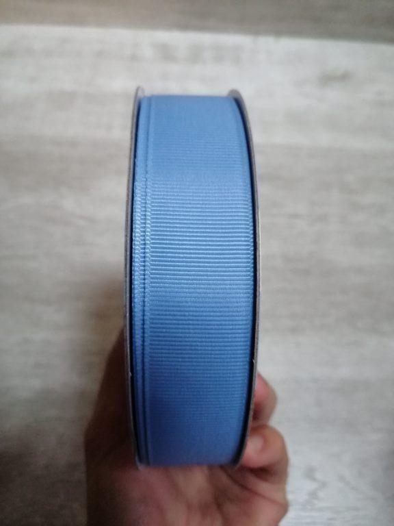 Лента декоративная цвет 088 ( голубой ) ширина 25 мм, 100% ПЭ - фото 1 - id-p160063290