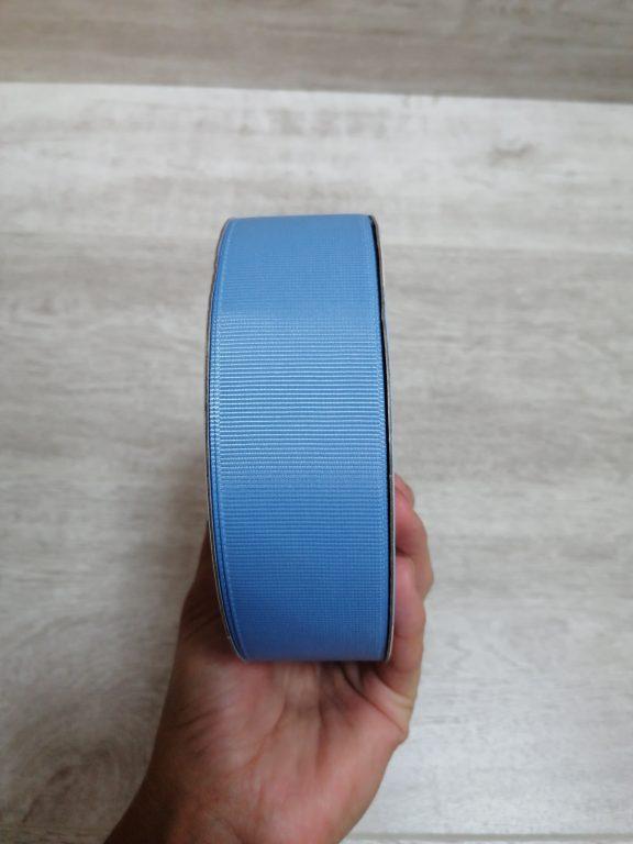 Лента декоративная цвет 088 ( голубой) ширина 38 мм, 100% ПЭ