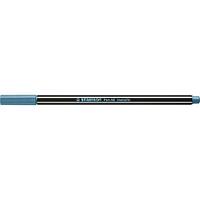 Фломастер STABILO Pen 68 Metallic (синий металлик)