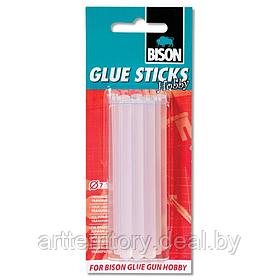 Стержень клеевой для пистолета  BISON GLUE STICK TRANSPARANT 12*7мм