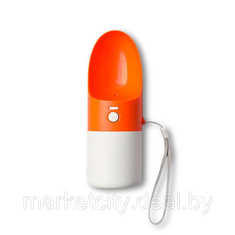 Дорожная поилка для животных Xiaomi Moestar Rocket Portable Pet Cup (оранжевый) - фото 3 - id-p160070250