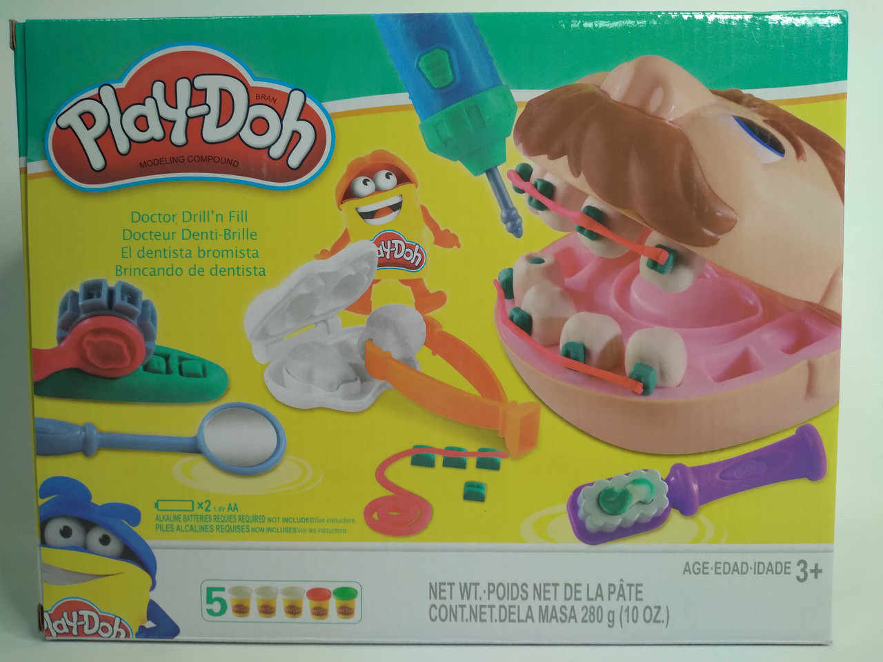 Ретро набор пластилина "Мистер Зубастик" Play-Doh - копия.