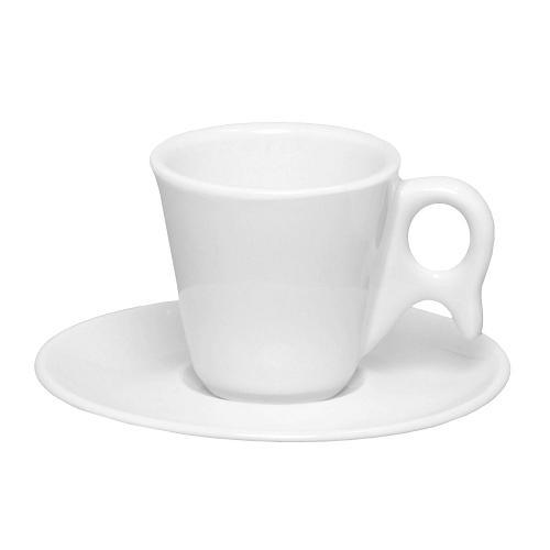 Пара кофейная Genova (чашка 75мл и блюдце 12см) Oxford M07K/M06E-9001 - фото 1 - id-p160007292