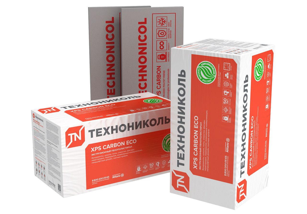 XPS ТЕХНОНИКОЛЬ CARBON ECO TB 1180х580х100-L (2х50)
