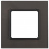 14-5101-32 ЭРА Рамка на 1 пост, стекло, Эра Elegance, серый+антр