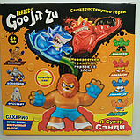 Игрушка герои, тянущаяся Гуджицу Goo Jit Zu Thrash Фростбит 3, фото 2