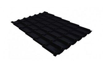 Металлочерепица классик 0,5 Rooftop Matte RAL 9005 черный
