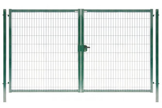 Ворота Medium New Lock 1,53х4,0 RAL 6005