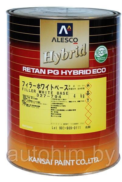 Колеруемый грунт-наполнитель Kansai RETAN PG HYBRID ECO FILLER 2 BASE 1л+0.25л