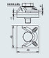 MV клемма  Rd=8-10мм вариант А St/tZn, фото 2