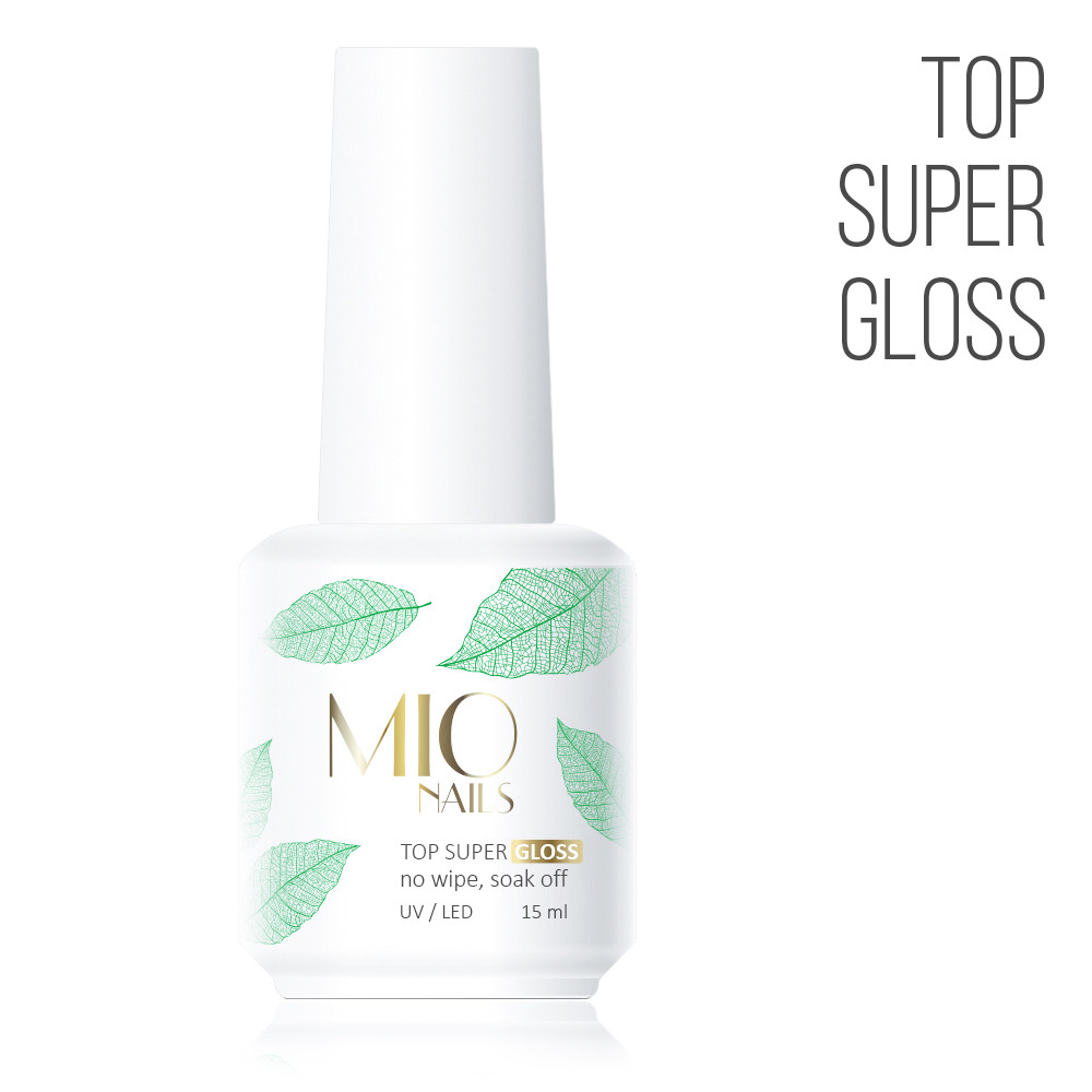 Топ SUPER GLOSS Mio Nails - 15 мл - фото 1 - id-p160175339