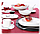 Q3022 Столовый сервиз Luminarc Lotusia Black&White, 19 предметов, 6 персон, набор тарелок с салатником, фото 4