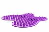 Коврик массажный рефлексологический для ног РЕЛАКС МИ фиолетовый Bradex KZ 0450, фото 2