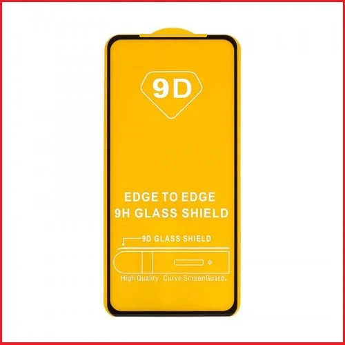 Защитное стекло Full-Screen для Samsung Galaxy M11 черный SM-M115 (5D-9D с полной проклейкой)