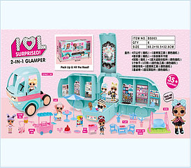 Автобус с куклой 2 в 1 LOL Surprise 35+ Glamper (арт. BS003)