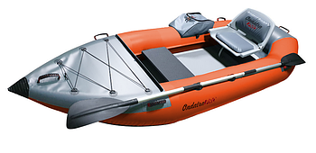 Каяк рыболовный Ондатра 360 (Оранжевый) Полная комплектация