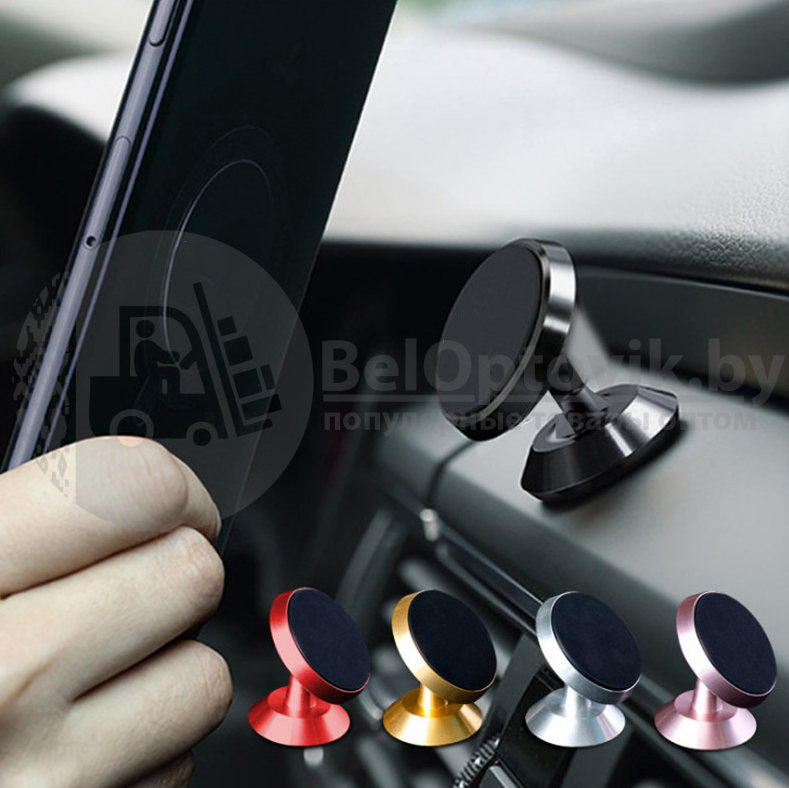 Автомобильный магнитный держатель для смартфона Magnet Holder Чёрный на 3м монтажной ленте CXP-018 - фото 3 - id-p143513683