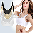 Бюстгальтер (бюстье) Slim N Lift Aire Bra размер XXXL бежевый, фото 5