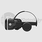 Очки виртуальной реальности 3 D VR Shinecon 6.0 с наушниками Белые, фото 3