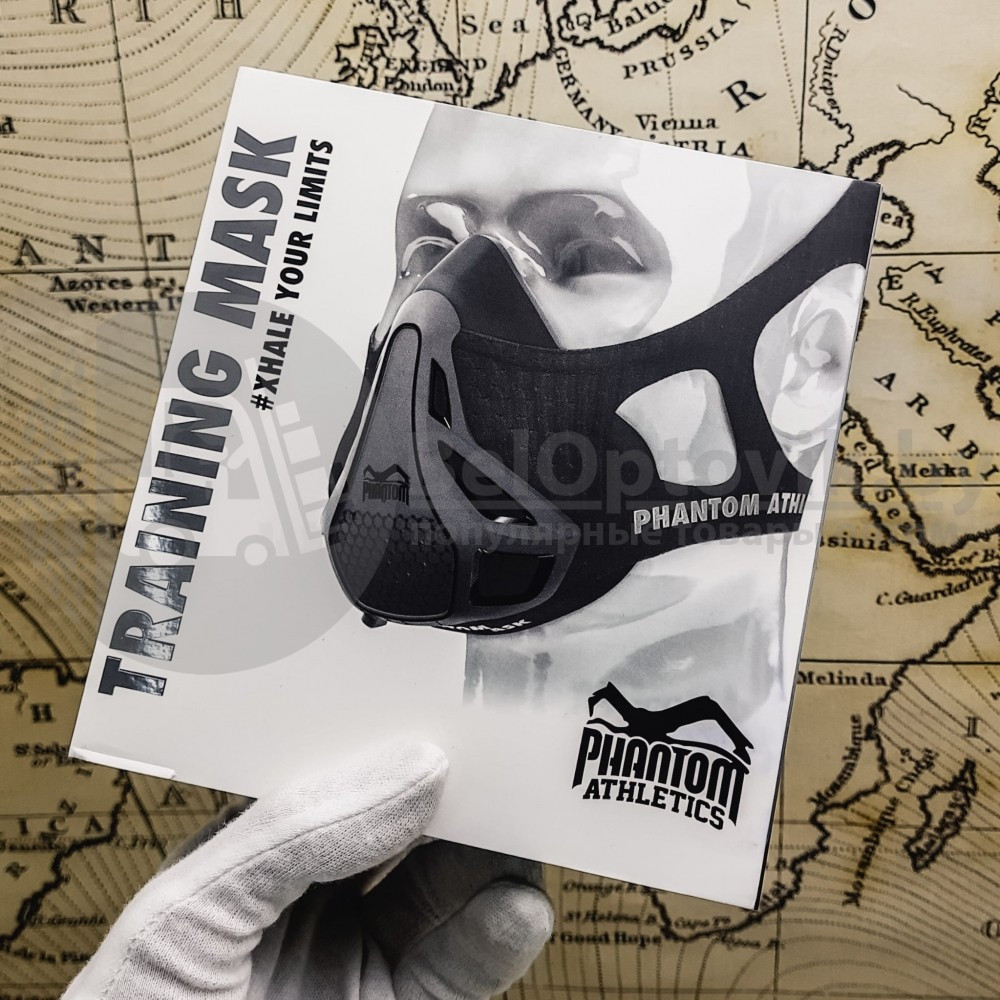Тренировочная маска Phantom Athletics (Оригинал) Размер L (100-115кг) - фото 8 - id-p109389932