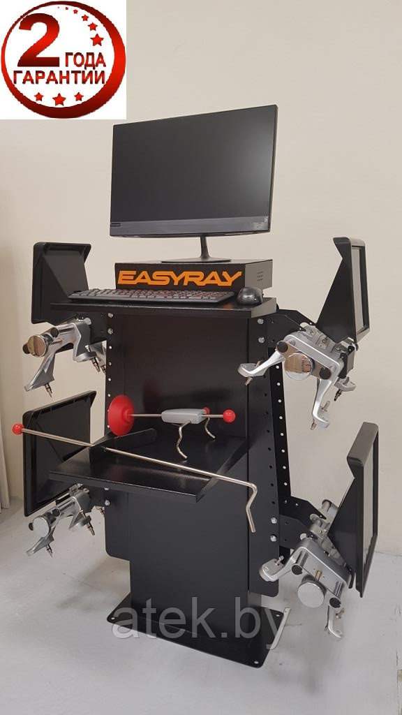 Компьютерный 3D-стенд развал схождения EASYRAY 500 LL (NO LIFT) стационарная тумба - фото 2 - id-p160245051