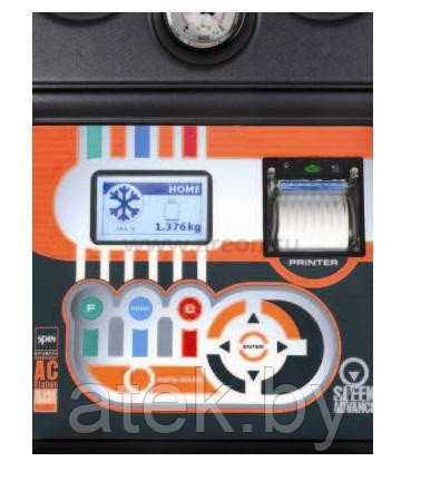 SLEEK ADVANCE EVO установка для обслуживания кондиционеров, автомат (фреон R134а), SPIN (Италия) - фото 2 - id-p160243823