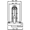 WERTHER 496/3M-496/3P (OMA542R-542RA) ГИДРАВЛИЧЕСКАЯ ТРАВЕРСА, Г/П 3000 КГ., фото 3