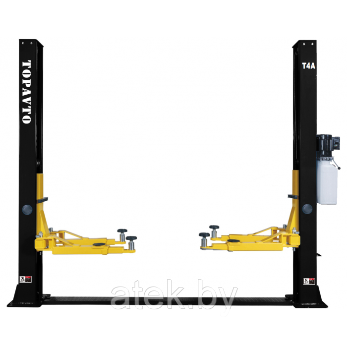 Двухстоечный гидравлический подъемник TopAvto Т4А