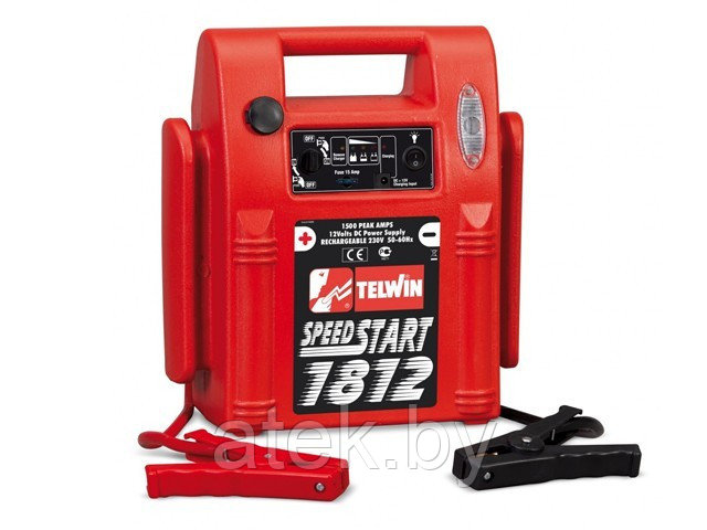 Пусковое устройство TELWIN SPEED START 1812 (12В, 600А/1500А Мах, до 100А/ч) (829512)