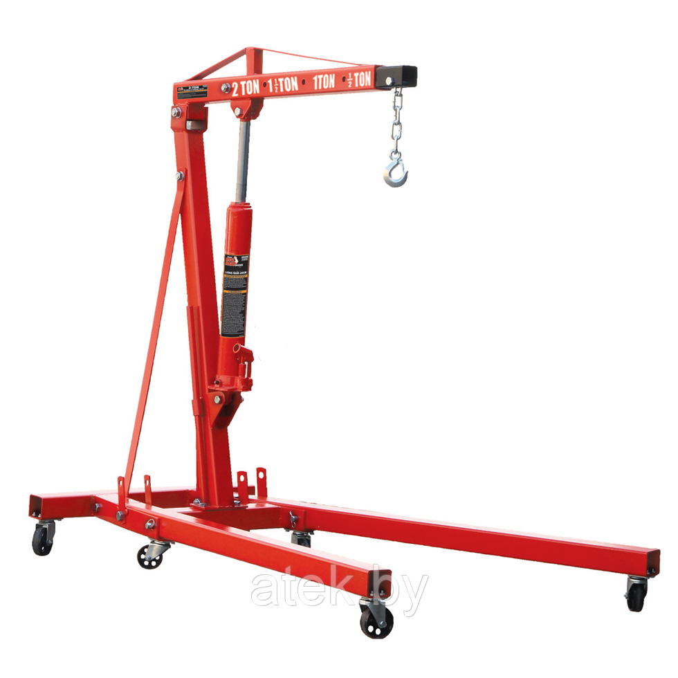 Кран гидравлический Big Red T32002, 2т складной