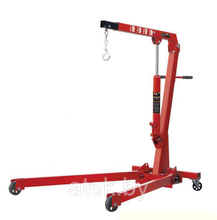 Кран гидравлический Big Red T31002 1т складной