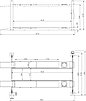 Четырехстоечный F4D4 sp с траверсой под 3D стенды развал-схождения электрогидравлический подъемник с траверсой, фото 2