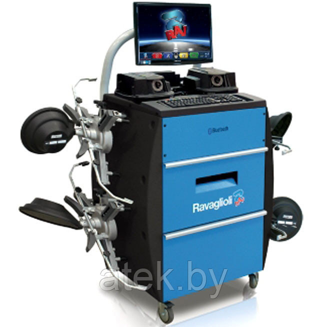 3D стенд Ravaglioli RAVTD3000HP.B для легковых автомобилей - фото 1 - id-p160244564