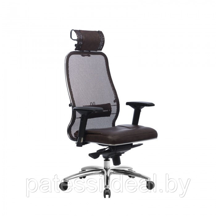 Кресло SAMURAI SL-3.04 черный подголовник 3D - фото 2 - id-p62169462