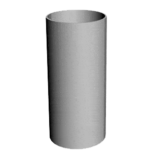 Труба водосточная DOCKE PREMIUM (пломбир) - фото 1 - id-p160267923