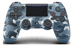 Геймпад PS4 DualShock 4. Все цвета. Беспроводной джойстик. Камуфляж серый