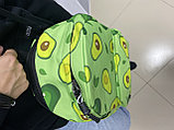 Рюкзак подростковый школьный с Авокадо | Зеленый, фото 6