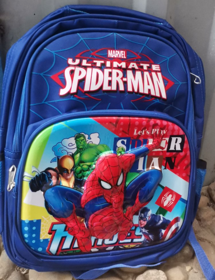 Детский рюкзак человек паук spiderman для 1-2 класса - фото 1 - id-p123045755