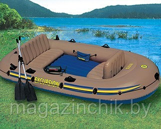 Надувная лодка Intex 68324 Excursion 4 Set (315х165х43см) купить в Минске - фото 1 - id-p749713