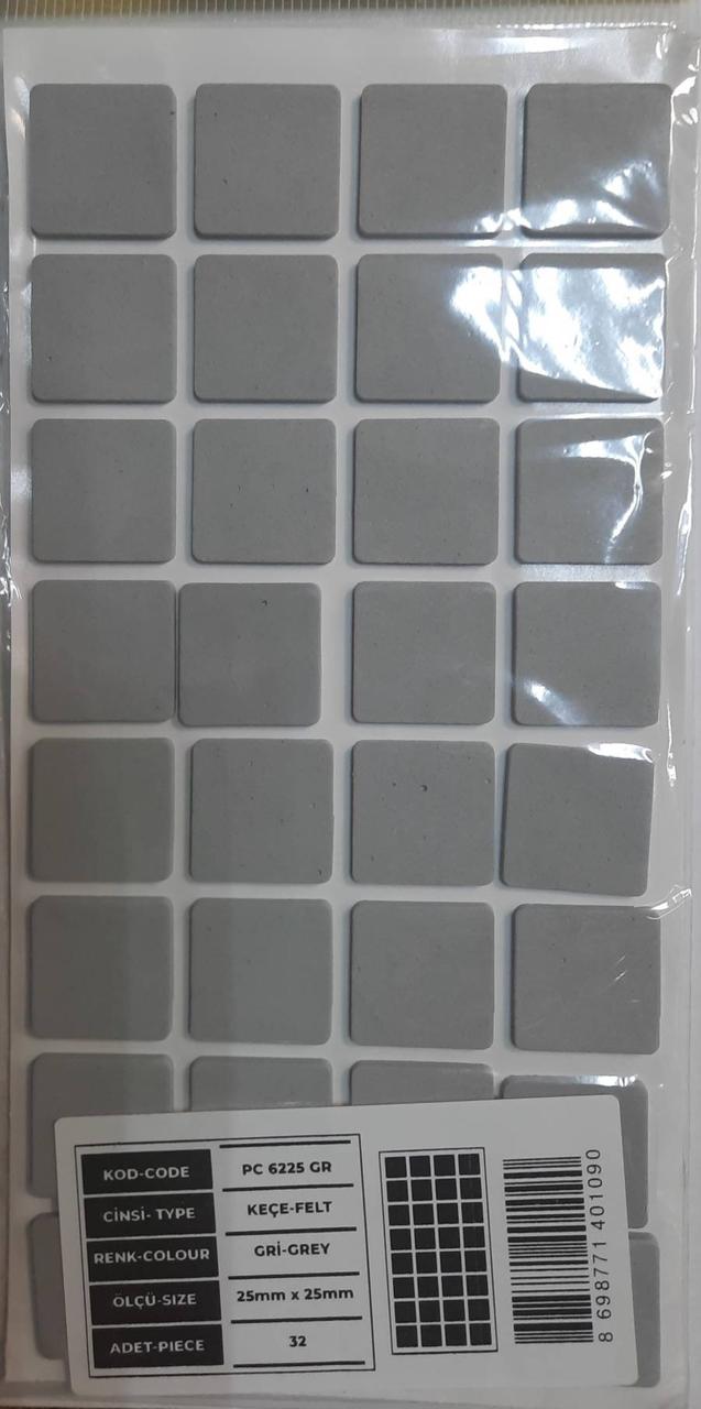 Подпятник резиновый 25*25