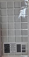 Подпятник 25*25 белый