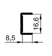 Профиль окантовочный С-1602