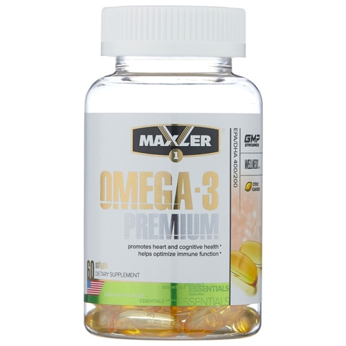 Maxler Omega-3 Premium (60 кап) - фото 1 - id-p160347367
