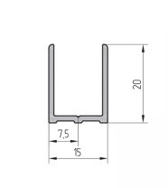 Профиль установочный П-1201-20А