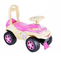 Детская машинка каталка Долони (Doloni) музыкальная 0142/07 цвет песочно - розовый