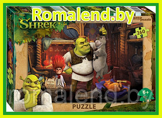 Пазл 260 деталей "Shrek" Шрек (DreamWorks, Мульти)  95092