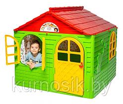 Игровой домик детский пластиковый №2 Doloni (Долони) 129-129-120 см (арт.025500/3)