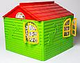 Игровой домик детский пластиковый №2 Doloni (Долони) 129-129-120 см (арт.025500/3), фото 4