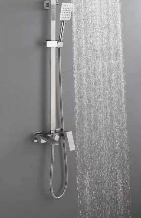 Душевая система «Водопад» с тропическим душем из нержавеющей стали,L72417 LEDEME - фото 2 - id-p160365160
