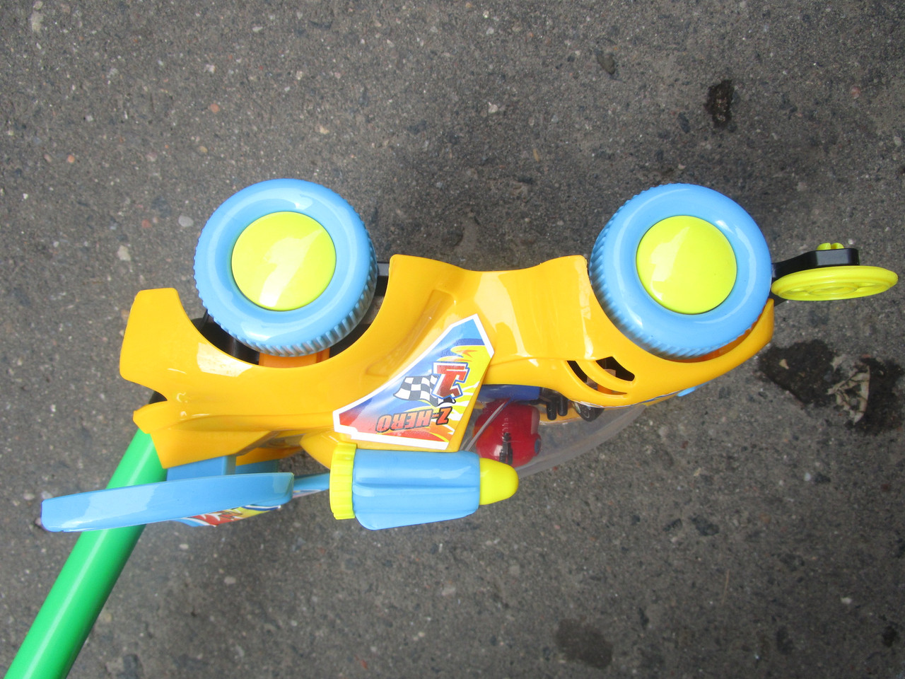 Детская игрушка-каталка "САМОЛЕТ" с ручкой - фото 8 - id-p15465107